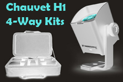 Chauvet 4 Way H1 Kits Inverted WHITE