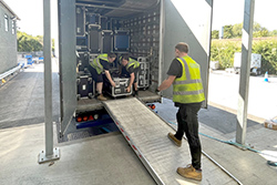 IPS Box Truck unloading