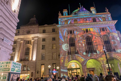 London Lumiere 01 Cafe Royal Voyages Projection