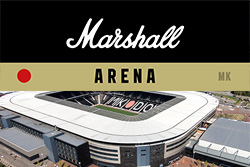 Marshall Arena with venue pic